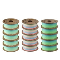 15 KG Creality Hyper Rainbow PLA 3D Printing Filament High-speed 1.75mm Vibrant Short & Long Gradients 3D Printer Filaments-Multicolor