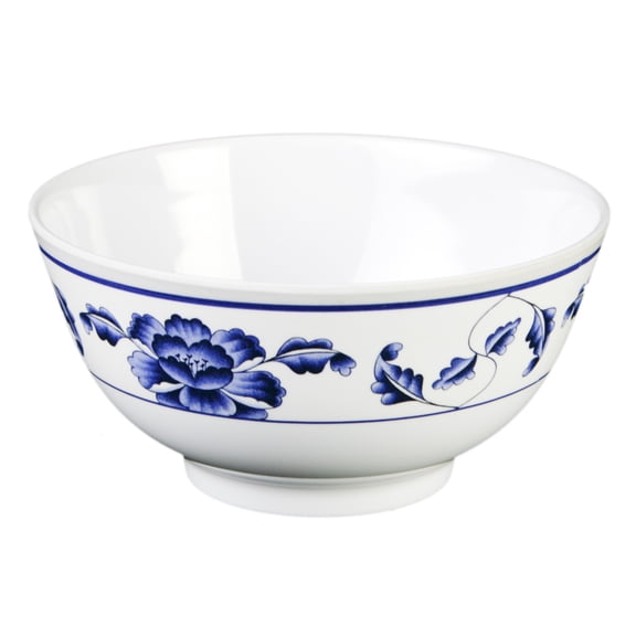 Excellante Lotus melamine dinnerware collection 56 oz, 8" rice bowl, comes in dozen