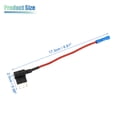 thumbnail image 3 of Unique Bargains 1 Set Universal 2pcs Auto Fuse Tap Add a Circuit Adapter 12V with 2pcs 10A Micro3 ATL Blade Type Fuse, 3 of 7