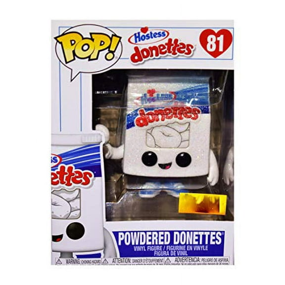 Funko POP! Ad Icons Hostess Donettes - Powdered Donettes #81 [Diamond Glitter] Exclusive