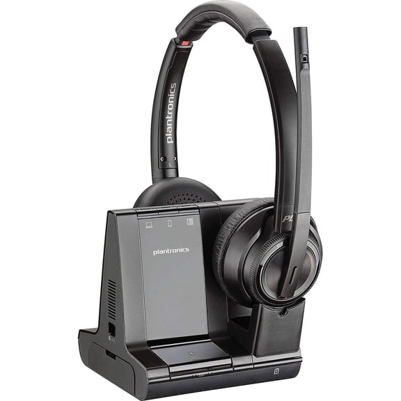 Plantronics Savi W8220M Binaural Wireless Headset 207326-01