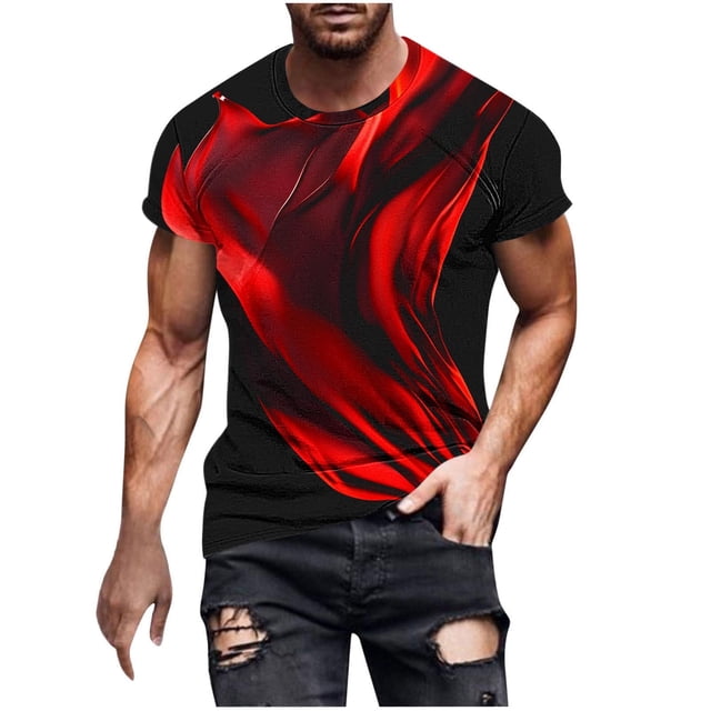 COM1950s Shorts pour Hommes, T-Shirts pour Hommes, T-Shirt Imprimé Automne Col Rond Mode Décontractée Manches Courtes, Shorts Courts pour Hommes, Chemises pour Hommes Manches Courtes, Chemises Manches Courtes pour Hommes