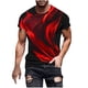 thumbnail image 1 of Camisetas de Manga Larga para Hombres Imprimir Fallow Cuello Redondo Camiseta, Moda Casual Manga Corta Mezcla de Algodón/Lino, 1 of 9