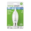 GE 76454 Medium Decorative Candle LED Accent Bulb, 1.8 Watts