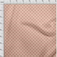 thumbnail image 4 of oneOone Velvet Red Fabric Asian Ikat Sewing Craft Projects Fabric Prints By Yard 58 Inch Wide, 4 of 4