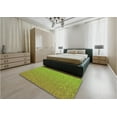 thumbnail image 5 of Ahgly Company Machine Washable Indoor Rectangle Transitional Chameleon Green Area Rugs, 2' x 4', 5 of 7