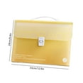 File Folders File Bag for Documents, Large Capacity Multilayer Folders
