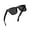 Black Frame/Grey Lens, variant on Joopin Square Polarized Sunglasses Men Women Fashion UV400 Acetate Trendy Sunglasses Fashion Retro Sun Glasses
