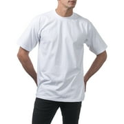 Pro Club Men's 3-Pack Heavyweight Cotton Short Sleeve Crew Neck T-Shirts