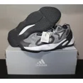 thumbnail image 5 of NWB Men's Adi - das Exhibit A Low Basketball Shoe Sneaker Gray White Size 13, 5 of 5