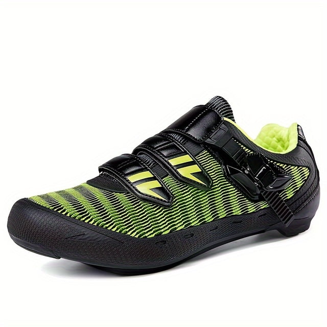 PENGX Professional Men‘s Cycling Shoes for SPD Cleats Breathable Mountain Bike Racing Sneakers with Outdoor Performance