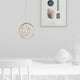 thumbnail image 3 of Luces colgantes LED perfecl Doradas con doble Anillos de cristal para Restaurantes, 3 of 8