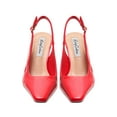 thumbnail image 2 of Ninety Union Lady Couture Mistic Jewel Metallic Heel Slingback, Red, 4, 2 of 5
