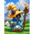 thumbnail image 1 of Conjunto de Pintura 5D DIY Diamante Sincero - Chat Asistente 30x40cm, 1 of 5