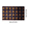 thumbnail image 3 of TACILIP Bathroom Accessories, 1PC Vintage Diatomaceous Earth Bath Mat Geometric Non- Super Absorbent Dry Bathroom Floor Mat Washable Shower Mat For Tub Toilet, Home Gifts, 3 of 7