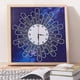 thumbnail image 4 of DIY 5D Kit de Pintura de Diamante Kit de Pintura de Diamante Reloj de Pared para Adultos Y Niños, de Imitación de Forma Irregular Imagen Adh Azul Soledad Kits de pintura Diamante Reloj, 4 of 8