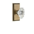 thumbnail image 4 of Grandeur Carbia_Psg_234 Carre Solid Brass Rose Passage Door Knob Set - Grey, 4 of 6