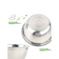thumbnail image 5 of Juego de 5 cuencos de acero inoxidable para mezclar y servir alimentos en la cocina, 5 of 5