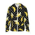 thumbnail image 1 of Lsque Banana Pattern UPF 50+ Lightweight Sun Protection Men's Women's Long Sleeve Shirt, Hoodie Performance -Small, 1 of 7