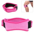 thumbnail image 4 of Support de Genou pour Tendon Rotulien, Sangle de Soutien Pratique Résistante à l'Usure et Durable Réduction des Chocs et de la Pression pour Exercice pour la Plupart des Gens Rouge, Gris, Rose, Bleu, 4 of 8