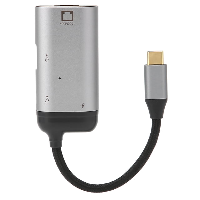Ethernet Adapter, Ethernet To USB Adapter 3 In 1 PD Fast For OS X/iOS For For