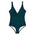 thumbnail image 7 of Amzcrzy One Piece Swim Suits for Women V Neck Modest Tummy Control Bathing Suit Mesh Swimwear with Adjustable Shoulder Straps 2026, 7 of 7