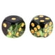thumbnail image 3 of Dados De 6 Caras De Múltiples Caras, Dados De Seis Caras Negro, tal se describe Vert+noir Hugo Juego de dados de 6 caras, 3 of 8