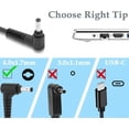 thumbnail image 2 of CARGADOR PARA LAPTOP LENOVO 20V 3.25A PUNTA 4.0X1.7MM, 2 of 5
