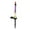 Purple, variant on Halloween Solar Lighted Candle Stakes - Skeleton Hands Holding LED Candles for Outdoor Pathway & Indoor Spooky Party Decor