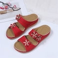 thumbnail image 4 of Willtoo Dress Sandals For Women Orthotic Dressy Summer Comfortable Orthopedic Walking Flip Flops Slides with Arch Support Orthopedic Shoes, 4 of 5