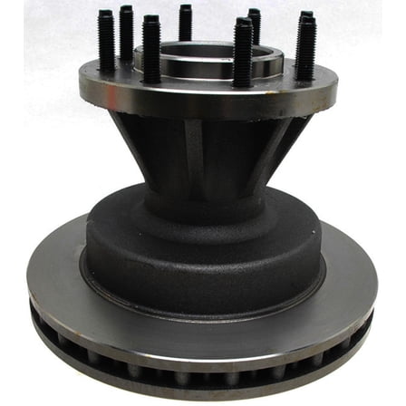 Acdelco 18A957A Non Coated Front Disc Brake Rotor And Hub Assembly