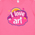 thumbnail image 4 of Inktastic Artist I Love Art Girls Baby T-Shirt, 4 of 5