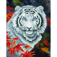 thumbnail image 5 of Diamond Dotz® White Tiger in Autumn Diamond Painting Kit - 18" x 14", 5 of 6