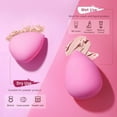 thumbnail image 4 of ZJQYDS Latex-Free Blender Makeup Sponge for Blending, Pink Makeup Sponges Set, Soft Beauty Sponge, for Flawless Application of Liquid, Cream, and Powder Cosmetics, 4 of 18