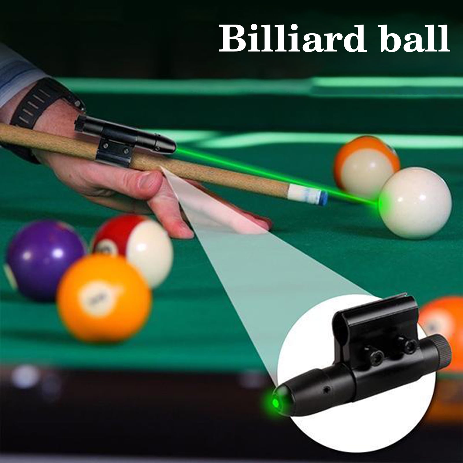 Snooker Aiming Guide Billiard Sight Auxiliary Collimation Training Device Pool Cue Practice Aid Corrector Improve Tool