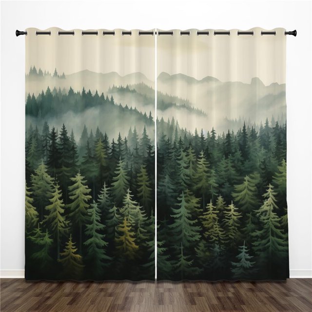 Marble Texture Valances Set for Kitchen, Emerald Green and Gold Abstract Marble Home Decor Rod Pocket Window Drapes for Kitchen Living Room Dining Room Office 52x18 Inch + 27x36 Inch X 2