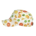 thumbnail image 5 of Naloa Original Classic Low Profile Hat Men Women Baseball Cap Dad Hat Adjustable Unconstructed Colorful Lemons Print Cap, 5 of 9