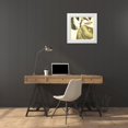 thumbnail image 3 of Vision Studio 12x12 White Modern Wood Framed Museum Art Print Titled - Graphic Pear, 3 of 4