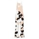 thumbnail image 4 of Gibobby Monos de Moda Mono largo de estilo playero suelto con estampado hueco lateral y tirantes informales para mujer(Beige， M), 4 of 5