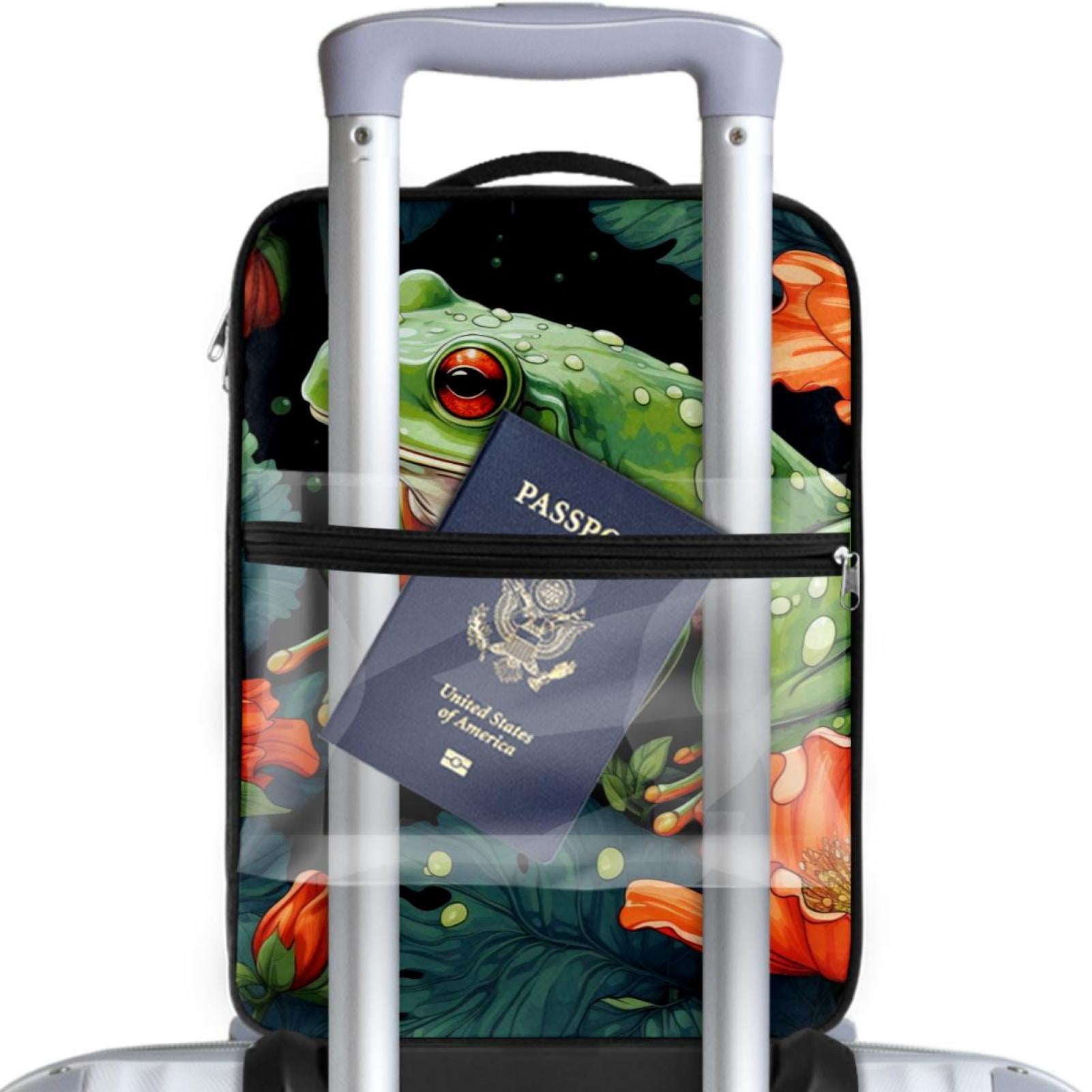 Frog Polyester Shoe Container Organizer Box - 23x31cm/9x12in Size, Store Your Shoes, Closet Space Saver.