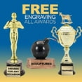 thumbnail image 4 of Motion Softball Plaque 6"X8" | Same Day Awards - Engraving Included, 4 of 4