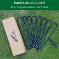 Trampoline Stakes Anchors 8 Pcs Trampoline Accessories Stake Heavy Duty