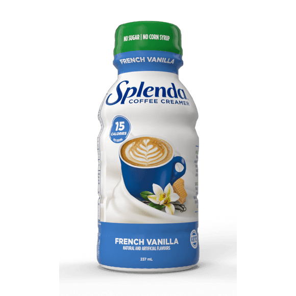 Splenda Sans sucre Crème à café vanille française, 236 ml 236mL