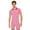 Pink, variant on Men's One Piece Striped Romper V Neck Short Sleeve Button Crotch Romper Bodysuit Nightwear Brown M