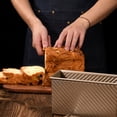 thumbnail image 7 of SOPOTUTU Loaf Pan with Lid Golden Non Stick Bread Mold for Baking Use, 7 of 7
