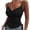 Black, variant on Giftesty Womens Plus Size Fashion Casual Women Sleeveless Camis V-Neck Ladies Tops Slim Vest