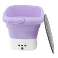 thumbnail image 1 of Convenient Laundry Solution Portable Washing Machine Noiseless Mini Foldable Laundry Bucket Washer Ideal For RV Travel Apartments And Small Spaces, 1 of 8