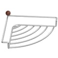 thumbnail image 2 of Linnome Stainless Steel Sink Drying Rack Triangle Kitchen Shelf - No-Drill Corner Storage Organizer with Drain - Space-Saving Sponge Holder Caddy for Kitchen Countertop Sink Bathroom, 2 of 8
