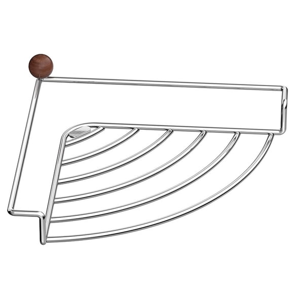PBAZIH Space-Saving Sink Drying Rack, Stainless Steel Corner Shelf, Multifunctional Countertop Storage for Sponges and Cloths, No Drilling Design for Kitchen Organization