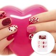 thumbnail image 3 of Uñas postizas a prueba de agua Vogacara Jelly Rubber Cobertura completa Transpirable Tipo de prensa Paster Juegos de manicura tipo 20 F741, 3 of 6